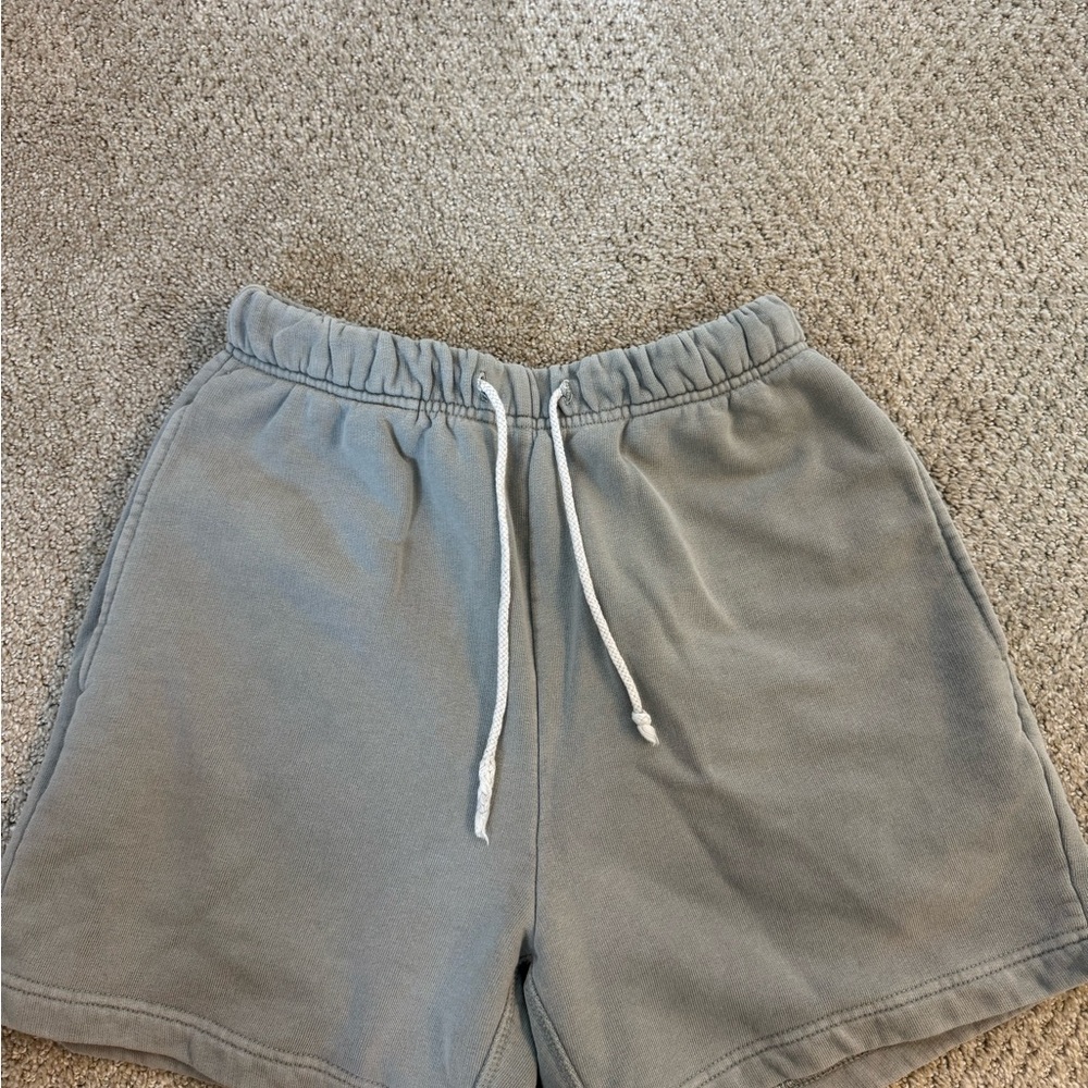 Unisex Gray Sweatshorts